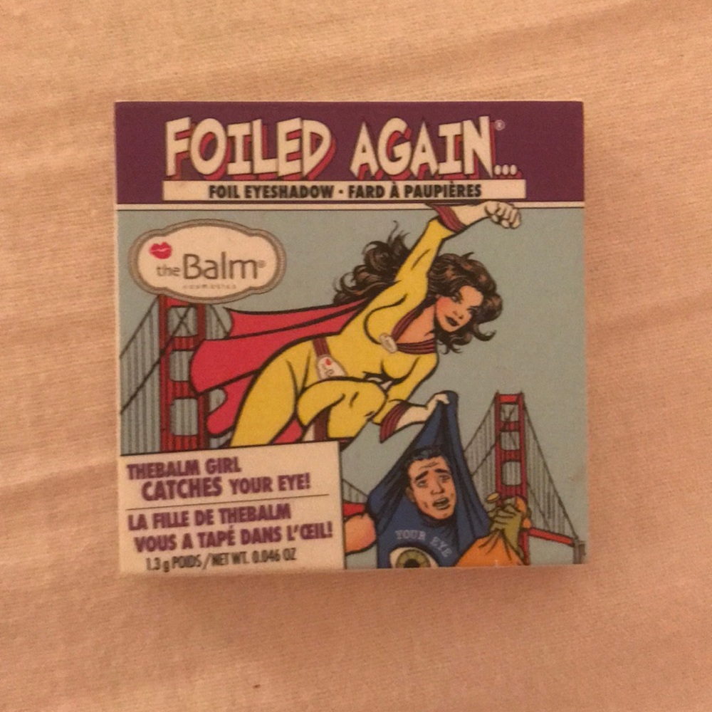 The balm eye shadow foiled again brand new